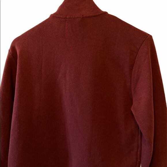 NASTY GAL Cropped Jersey Knit Zip Up Cardigan M - Picture 6 of 6